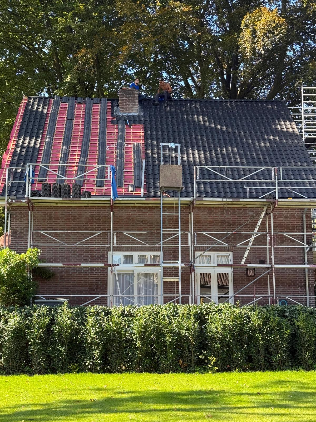 We hebben het dak laten renoveren